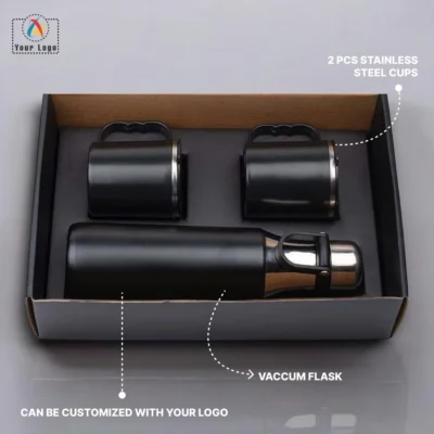 Buy Vacuum Flask Set of 3 in bulk for Corporate Gifting | Corporate Gyft