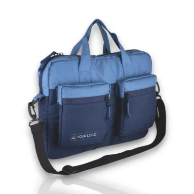 Buy Slim 2 Tone Laptop Bag in bulk for Corporate Gifting | Corporate Gyft
