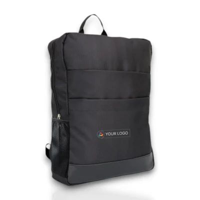 Buy Slimz Black Backpack in bulk for Corporate Gifting | Corporate Gyft