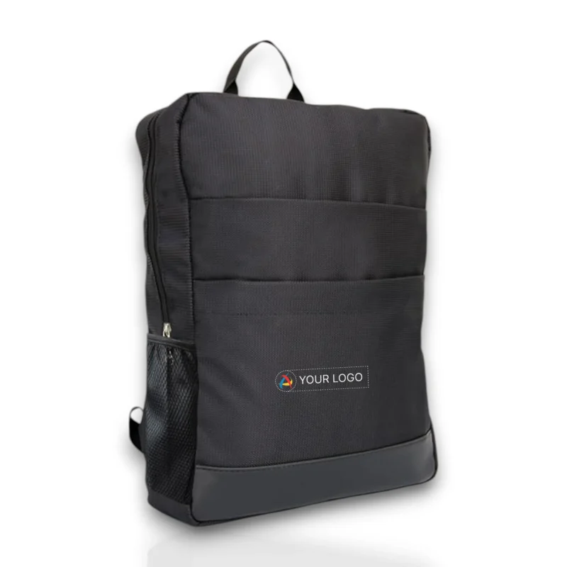 Buy Slimz Black Backpack in bulk for Corporate Gifting | Corporate Gyft