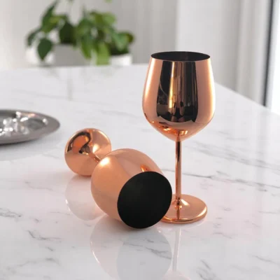 Buy Wine Glass Set of 2 in bulk for Corporate Gifting | Corporate Gyft