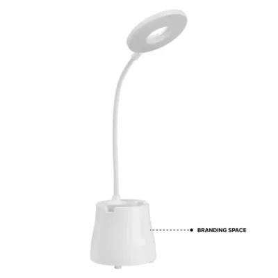 Buy Flash LED Desk Lamp with Organizer in bulk for Corporate Gifting | Corporate Gyft
