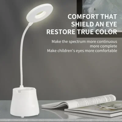 Buy Flash LED Desk Lamp with Organizer in bulk for Corporate Gifting | Corporate Gyft