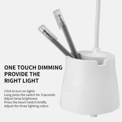 Buy Flash LED Desk Lamp with Organizer in bulk for Corporate Gifting | Corporate Gyft