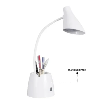 Buy Illumina LED Desk Lamp with Pen Holder in bulk for Corporate Gifting | Corporate Gyft