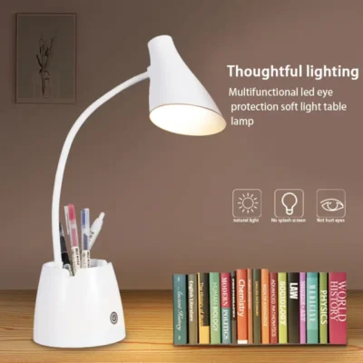 Buy Illumina LED Desk Lamp with Pen Holder in bulk for Corporate Gifting | Corporate Gyft