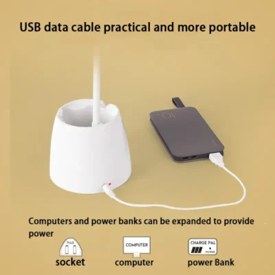 Buy Illumina LED Desk Lamp with Pen Holder in bulk for Corporate Gifting | Corporate Gyft