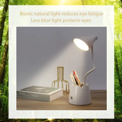 Buy Illumina LED Desk Lamp with Pen Holder in bulk for Corporate Gifting | Corporate Gyft