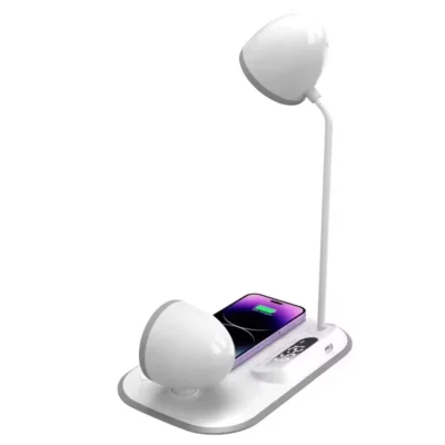 Buy Cloud Wireless Charger with Lamp and Speaker in bulk for Corporate Gifting | Corporate Gyft