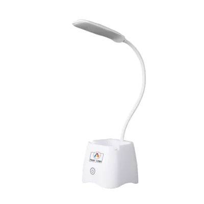 Buy Sigma LED Desk Lamp with Pen Holder in bulk for Corporate Gifting | Corporate Gyft