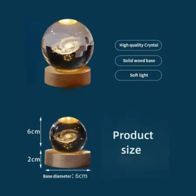Buy Desk Cube Crystal Galaxy Lamp in bulk for Corporate Gifting | Corporate Gyft