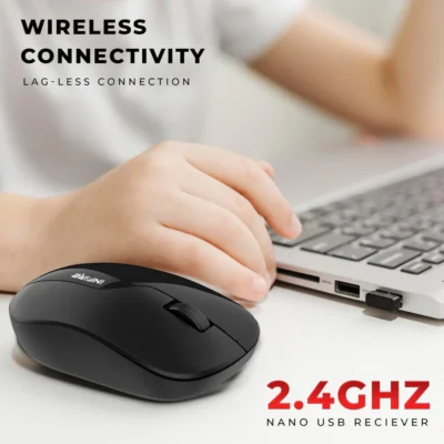 Buy Blaze Wireless Mouse - Black in bulk for Corporate Gifting | Corporate Gyft