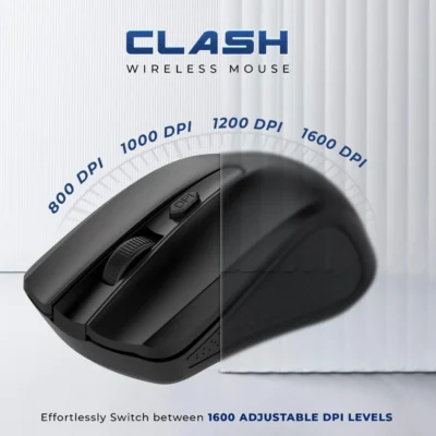 Buy Clash Wireless Mouse - Red in bulk for Corporate Gifting | Corporate Gyft