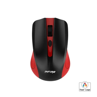 Buy Clash Wireless Mouse - Red in bulk for Corporate Gifting | Corporate Gyft