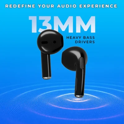Buy Firebud 61 True Wireless Stereo Earbud - Black in bulk for Corporate Gifting | Corporate Gyft
