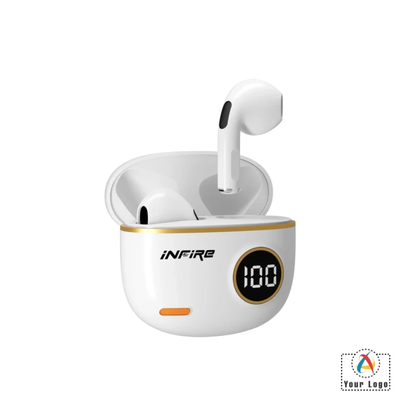Buy Firebud 61 True Wireless Stereo Earbud - White in bulk for Corporate Gifting | Corporate Gyft