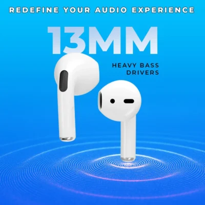 Buy Firebud 61 True Wireless Stereo Earbud - White in bulk for Corporate Gifting | Corporate Gyft