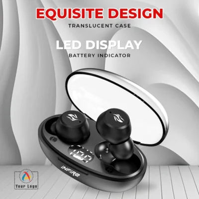 Buy Firebud 62 True Wireless Stereo Earbud - Black in bulk for Corporate Gifting | Corporate Gyft