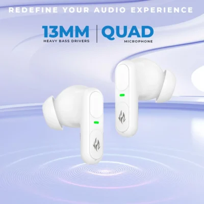 Buy Firebud 65 True Wireless Stereo Earbud - White in bulk for Corporate Gifting | Corporate Gyft