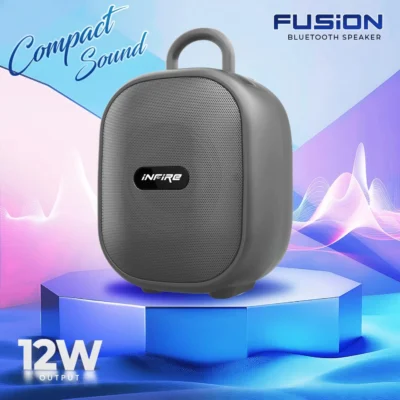 Buy Fusion Bt Portable Speaker - Grey in bulk for Corporate Gifting | Corporate Gyft