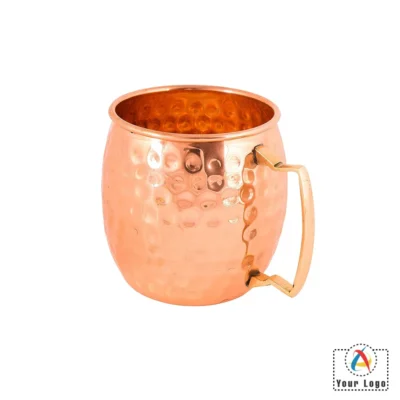 Buy Hammered Copper Moscow Mule Mug in bulk for Corporate Gifting | Corporate Gyft