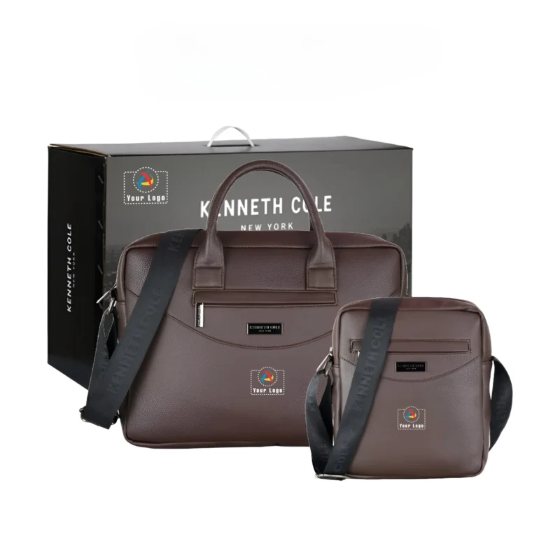 Buy KENNETH COLE™ Laptop and Sling Bag Combo Set in bulk for Corporate Gifting | Corporate Gyft