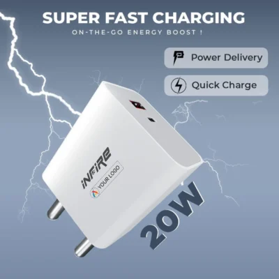 Buy Turbo Qc Power Adapter in bulk for Corporate Gifting | Corporate Gyft