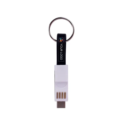 Buy Kiky 3-In-1 Charging Cable in bulk for Corporate Gifting | Corporate Gyft