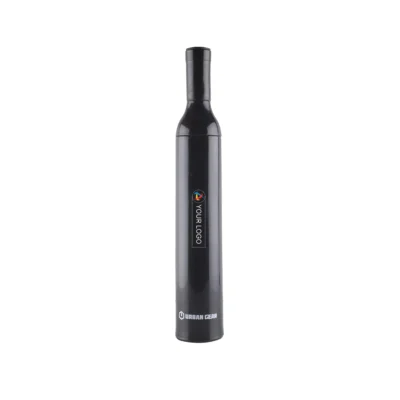 Buy Black Folding Umbrella in a Bottle - Botl in bulk for Corporate Gifting | Corporate Gyft