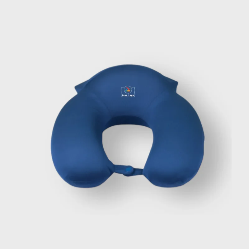 Buy Buddy 2.0 Foldable Neck Pillow - Navy Blue in bulk for Corporate Gifting | Corporate Gyft