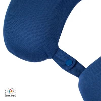 Buy Buddy 2.0 Foldable Neck Pillow - Navy Blue in bulk for Corporate Gifting | Corporate Gyft