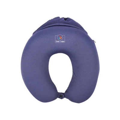 Buy Buddy 2.0 Foldable Neck Pillow - Purple in bulk for Corporate Gifting | Corporate Gyft