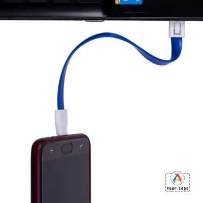 Buy M-Chrg 3-In-1 Charging Cable - Blue in bulk for Corporate Gifting | Corporate Gyft