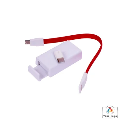Buy M-Chrg 3-In-1 Charging Cable - Red in bulk for Corporate Gifting | Corporate Gyft