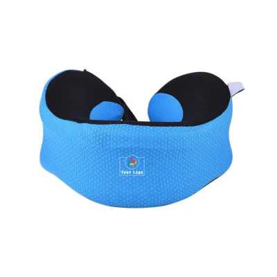 Buy Trvlmate Foldable Neck Pillow - Blue in bulk for Corporate Gifting | Corporate Gyft