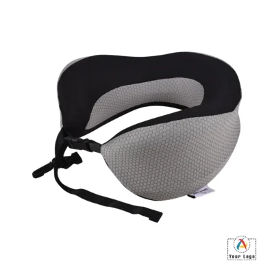 Buy Trvlmate Foldable Neck Pillow - Grey in bulk for Corporate Gifting | Corporate Gyft