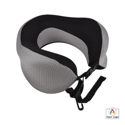 Buy Trvlmate Foldable Neck Pillow - Grey in bulk for Corporate Gifting | Corporate Gyft