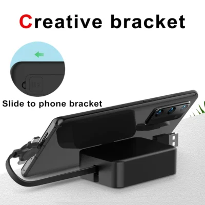 Buy YOYO Stand 3-in-1 Retractable Cable in bulk for Corporate Gifting | Corporate Gyft
