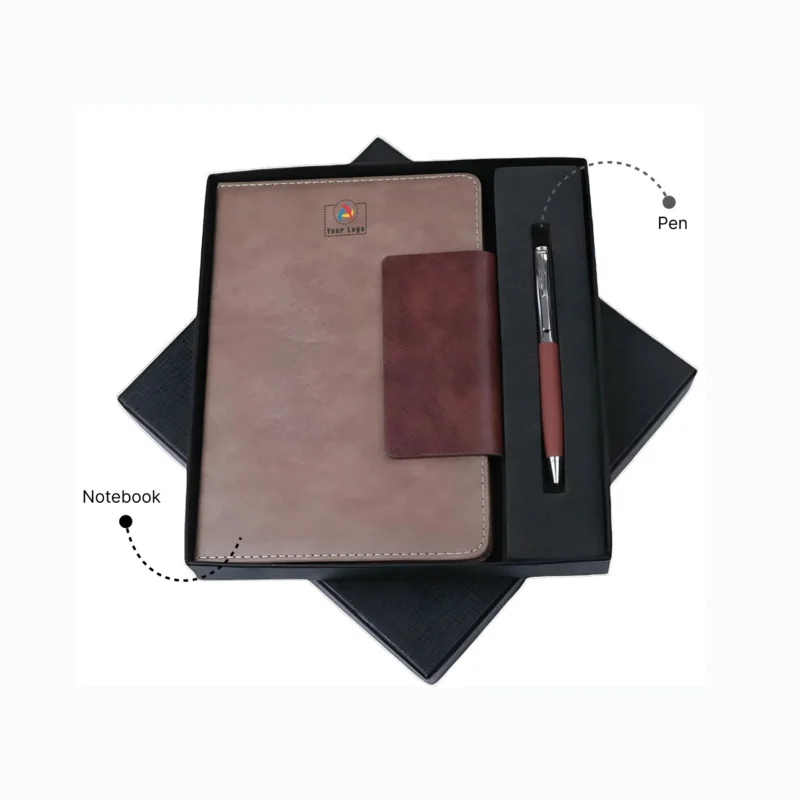 Buy Luxe Signature Set - Brown in bulk for Corporate Gifting | Corporate Gyft