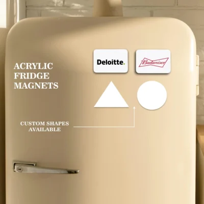 Buy Custom Acrylic Fridge Magnets in bulk for Corporate Gifting | Corporate Gyft