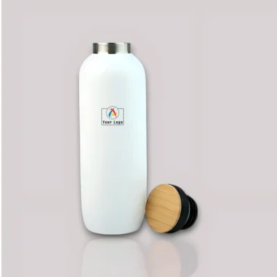Buy Antigua Flask with Wooden Cap in bulk for Corporate Gifting | Corporate Gyft