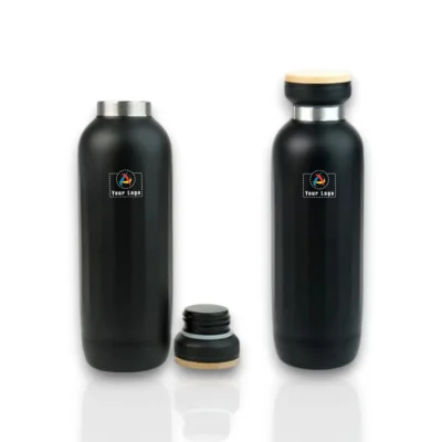 Buy Antigua Flask with Wooden Cap in bulk for Corporate Gifting | Corporate Gyft