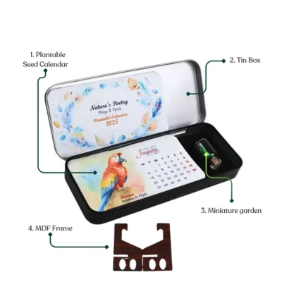 Buy Box Forest Plantable Calender in bulk for Corporate Gifting | Corporate Gyft