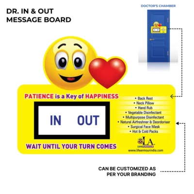 Buy Doctor In and Out Message Board in bulk for Corporate Gifting | Corporate Gyft