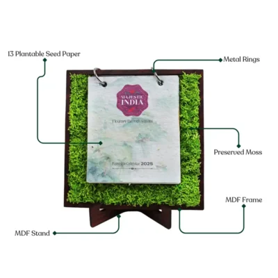 Buy Forest Frame Plantable Calender in bulk for Corporate Gifting | Corporate Gyft