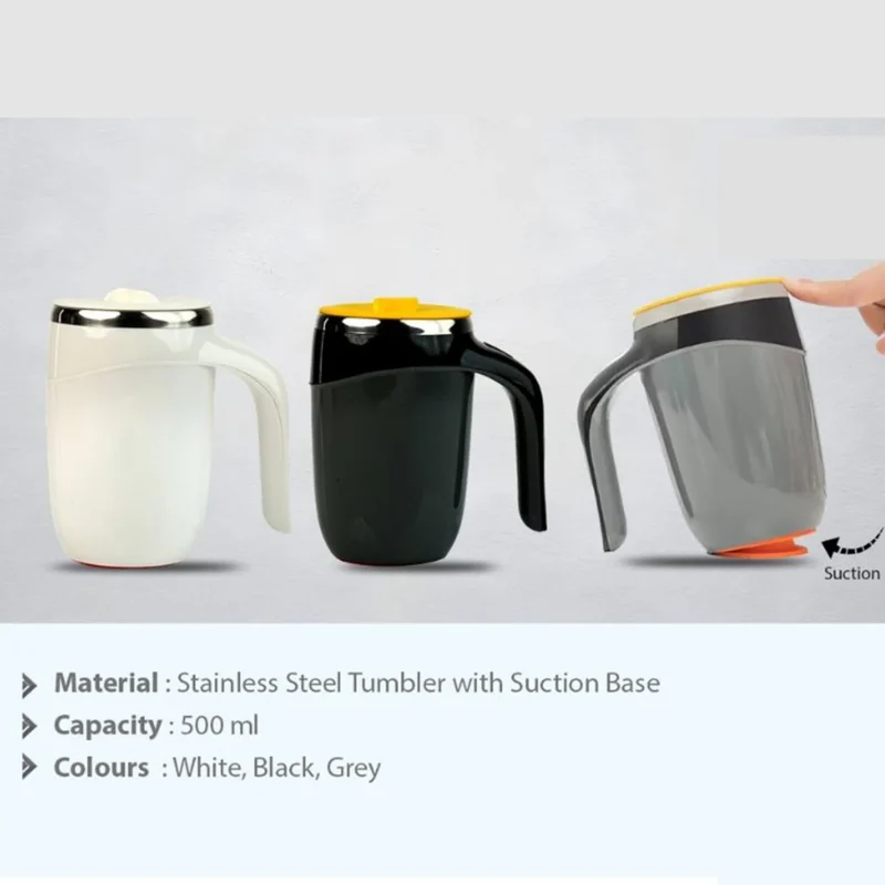 Buy Fuse Tumbler with Suction Base in bulk for Corporate Gifting | Corporate Gyft