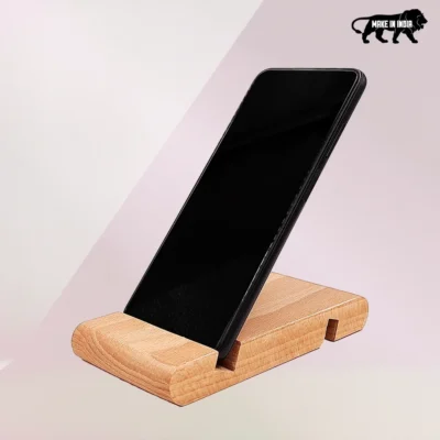 Buy Wooden Mobile Stand in bulk for Corporate Gifting | Corporate Gyft