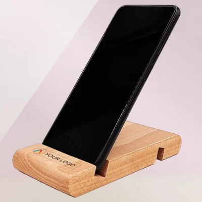 Buy Wooden Mobile Stand in bulk for Corporate Gifting | Corporate Gyft