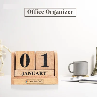 Buy Table Perpetul Calendar in bulk for Corporate Gifting | Corporate Gyft