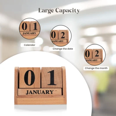 Buy Table Perpetul Calendar in bulk for Corporate Gifting | Corporate Gyft
